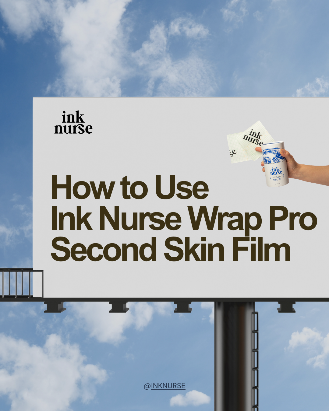 How to Use Ink Nurse Wrap Pro Second Skin Film