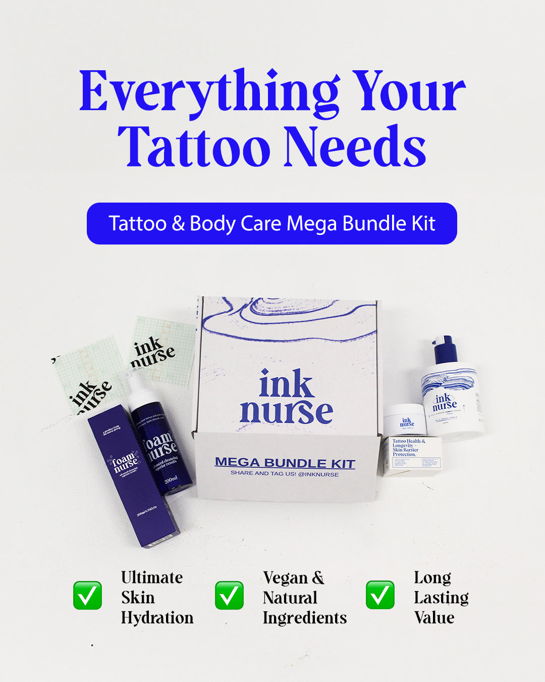 Tattoo Aftercare Mega Bundle Kit