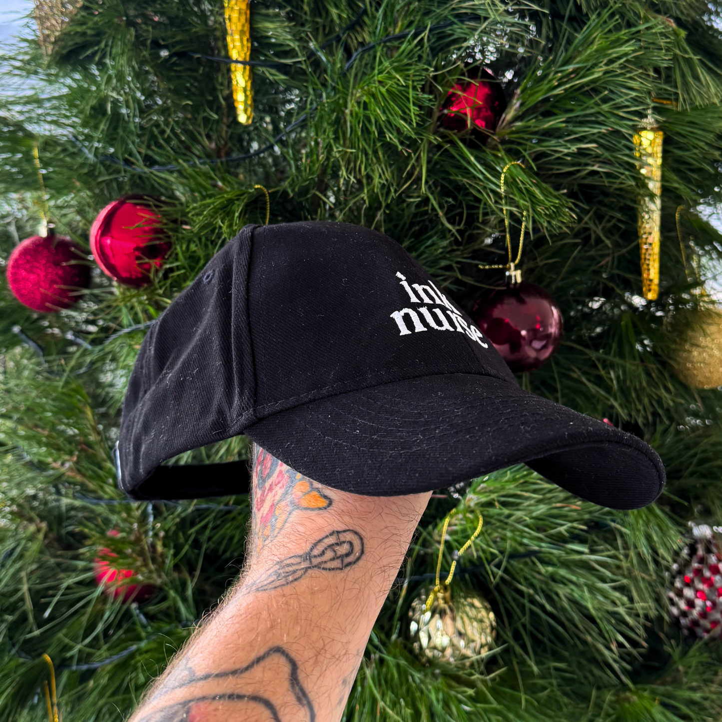 Limited Edition Summer Black Cap (embroidered logo)