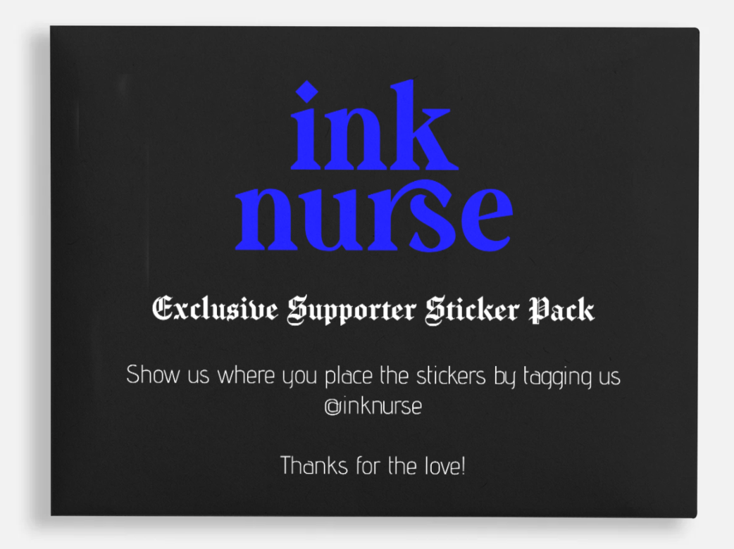 Ink Nurse Exclusive Sticker Pack