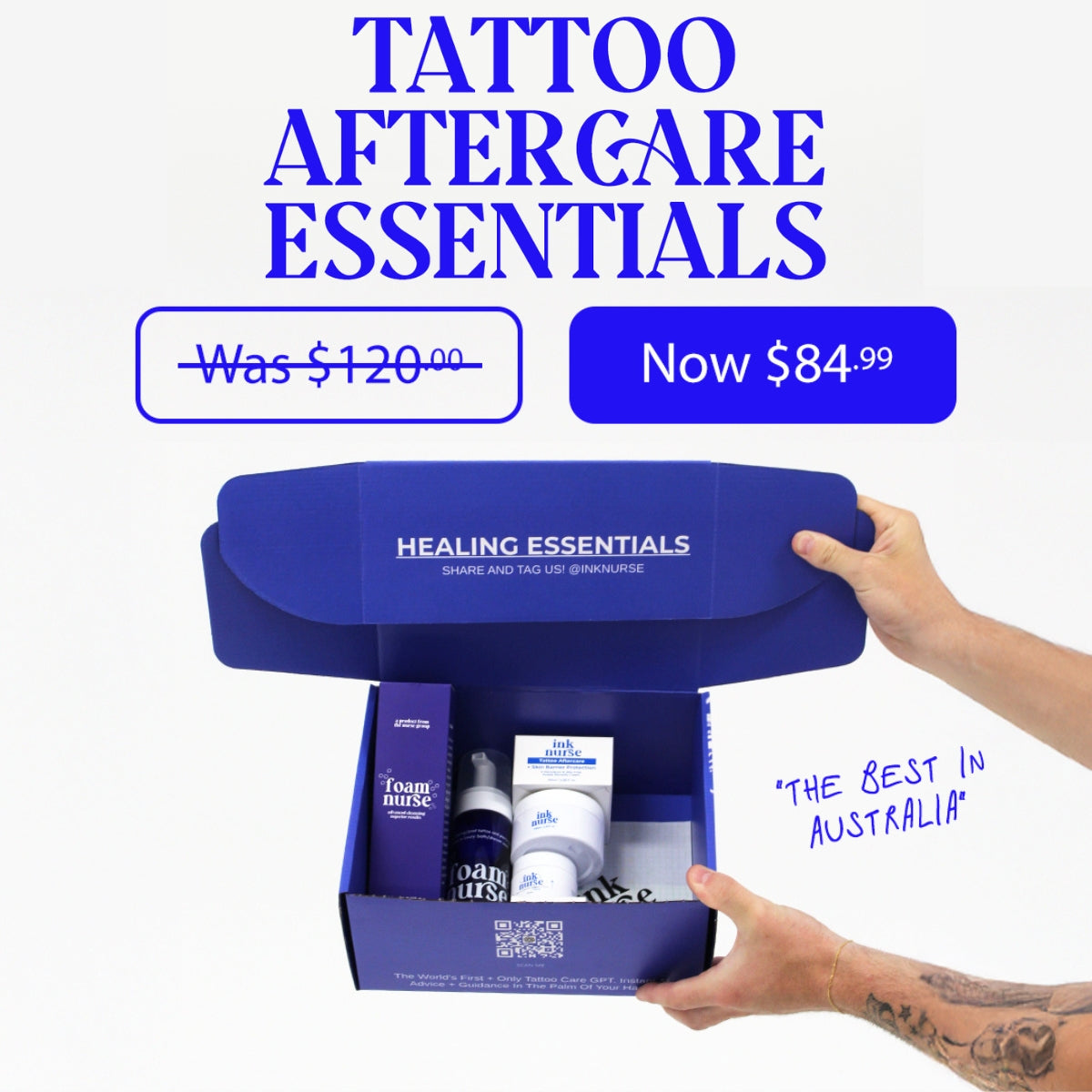 Ink Nurse Tattoo Healing Essentials Kit