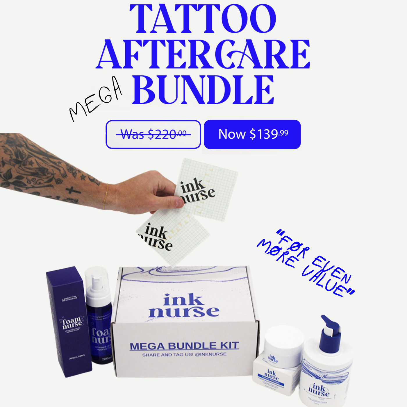 Tattoo Aftercare Mega Bundle Kit
